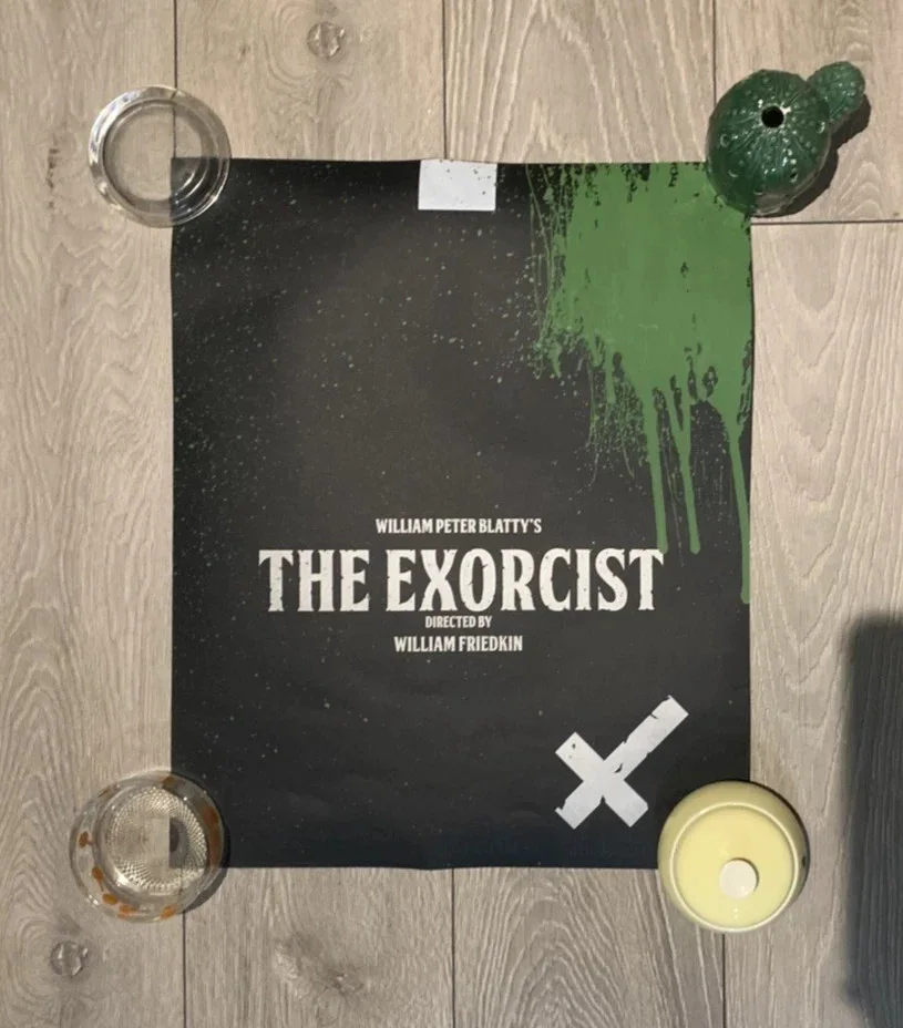 THE EXORCIST CUSTOM CONCEPT ART MOVIE POSTER PRINT 50.5X40cm-3 STYLES AVAILABLE, изображение 4
