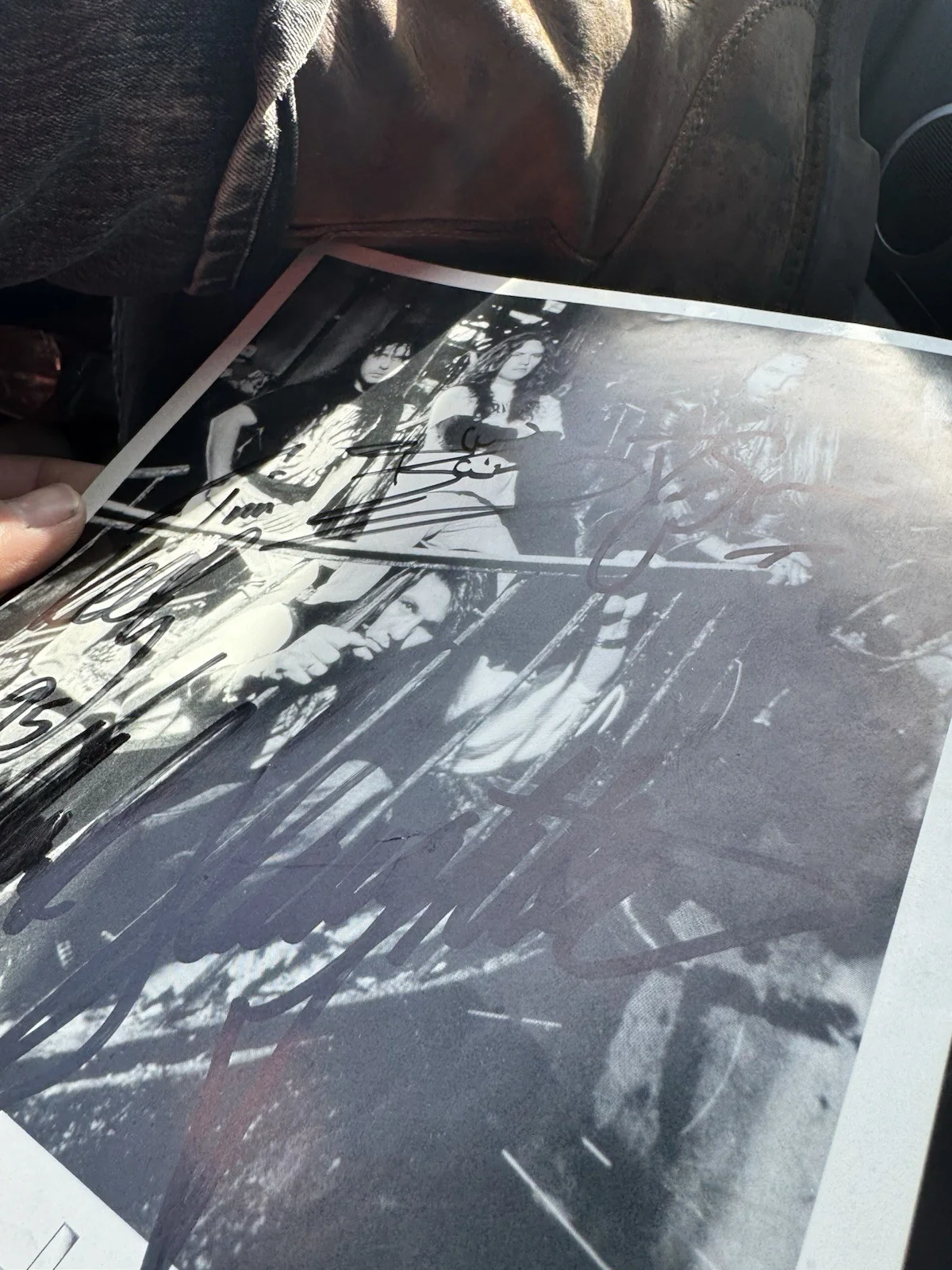 Signed Slaughter Band Photo Poster Metal Band, image 3