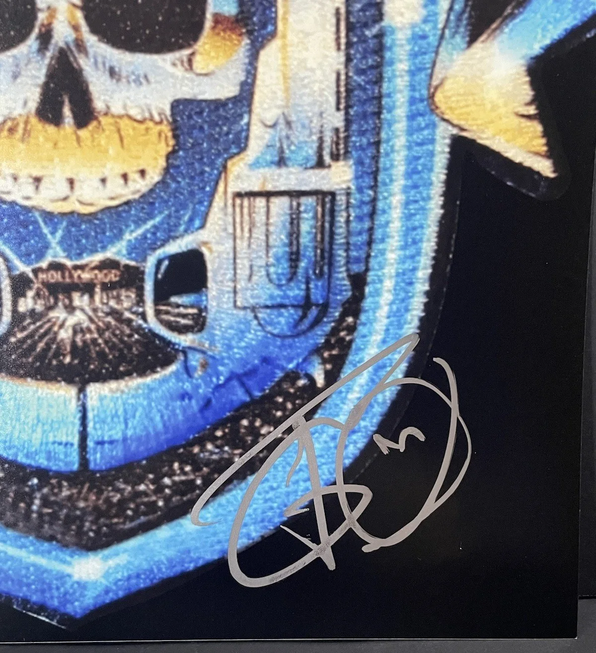 Tracii Guns Signed LA Guns 12x12 Album Cover Photo, изображение 2