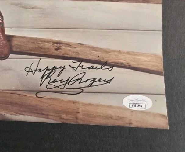 Roy Rogers — Roy Rogers Signed Autographed 14x11 Photo JSA Authenticated, image 2