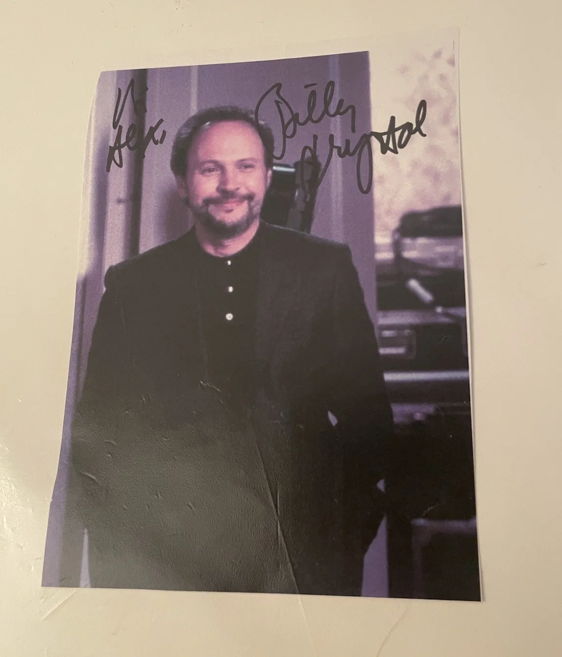 (2X) BILLY CRYSTAL AUTOGRAPH 700 SUNDAYS PLAYBILL SIGNED BROADWAY NYC THEATRE, изображение 2