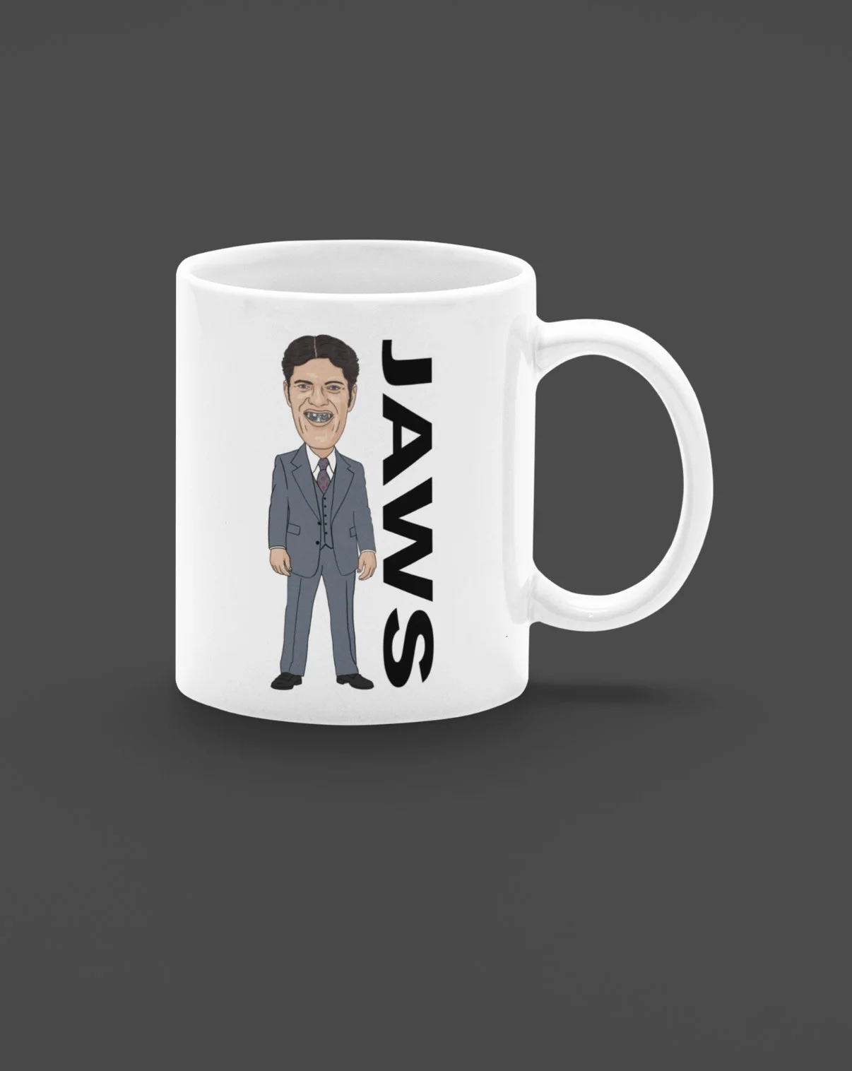 James Bond Jaws Unofficial Movie theme Cartoon Graphic Art Mug, изображение 2