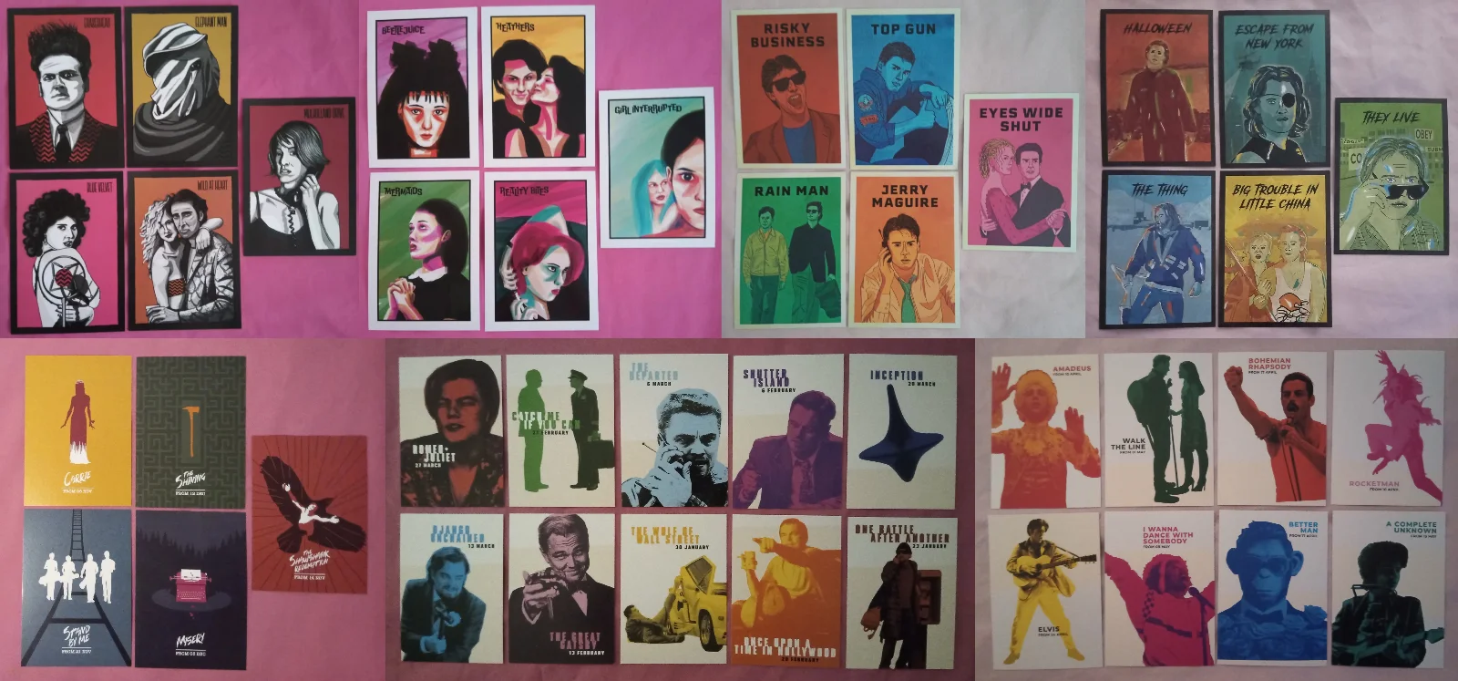 David Lynch Winona Ryder Tom Cruise Stephen King Leonardo DiCaprio FIlmPostcards, изображение 2