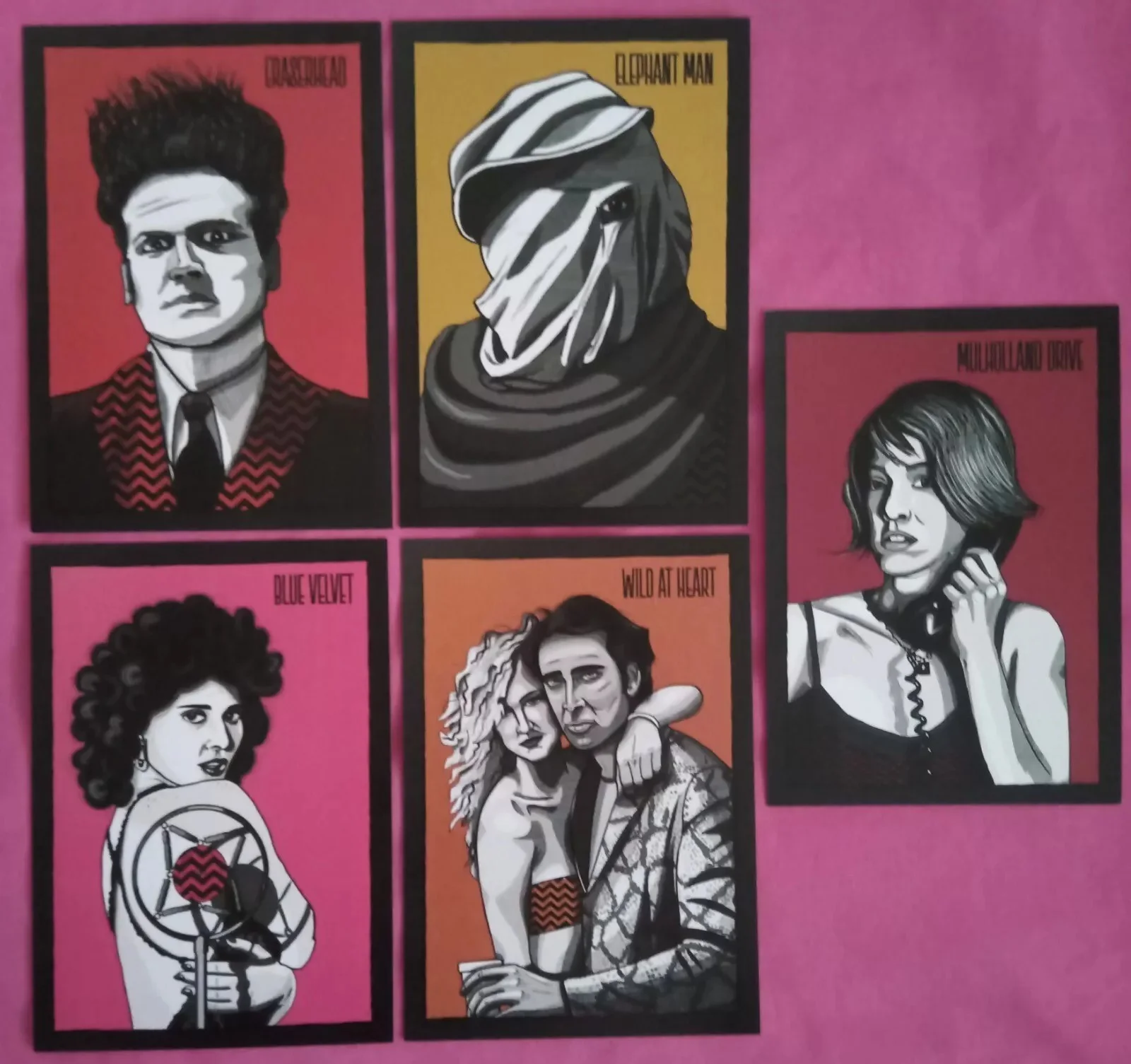 David Lynch Winona Ryder Tom Cruise Stephen King Leonardo DiCaprio FIlmPostcards, изображение 3