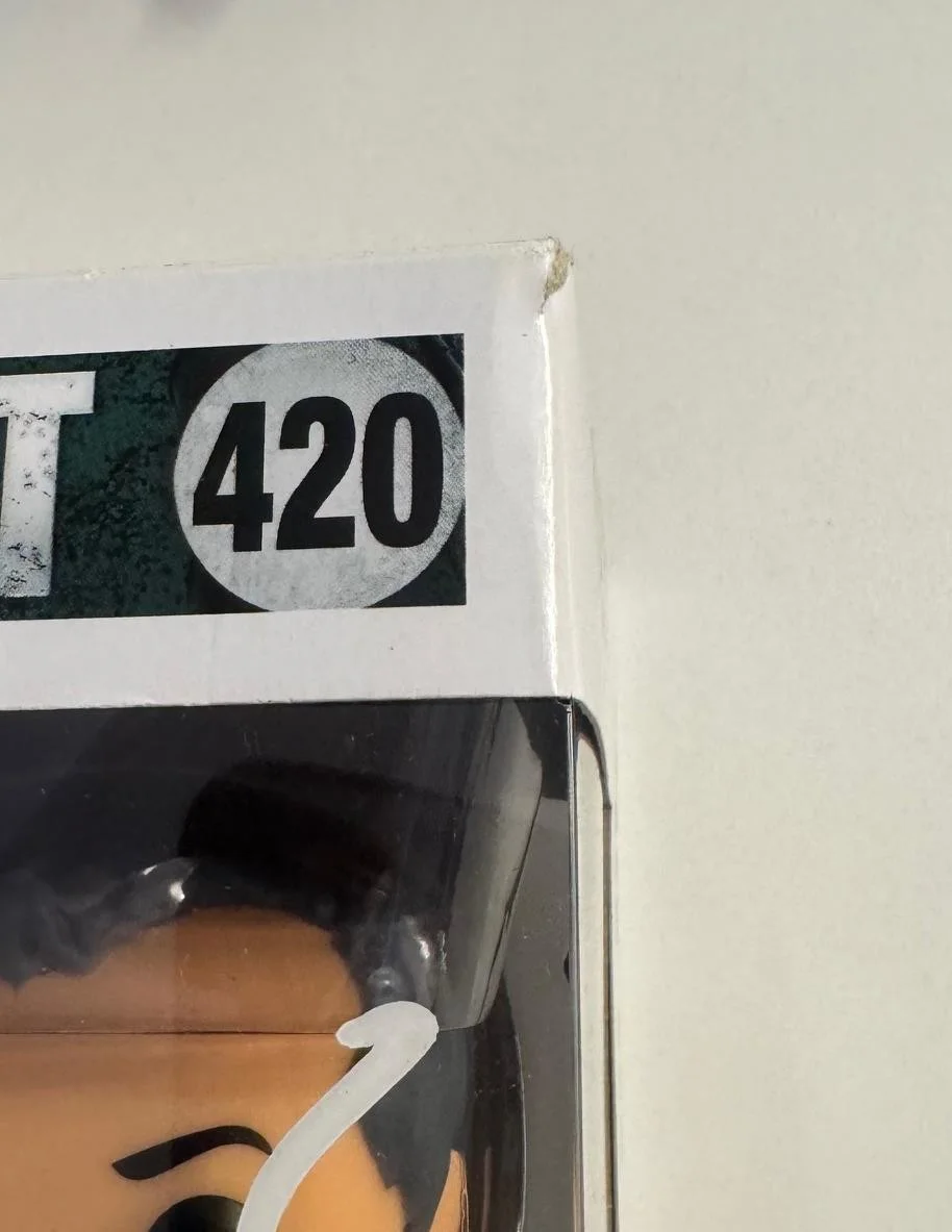 TITUS WELLIVER Autographed Lost Man in Black Funko Pop 420 SIGNED, изображение 5