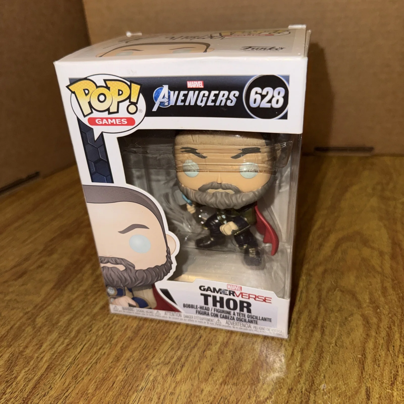 Signed Thor Gamerverse Signed Funko Pop, image 3
