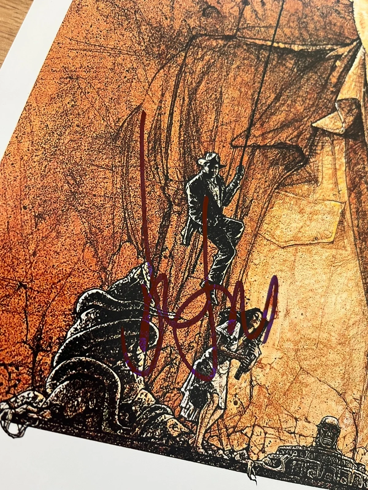 * HARRISON FORD * signed 12x18 poster * INDIANA JONES: RAIDERS OF THE LOST ARK *, изображение 2