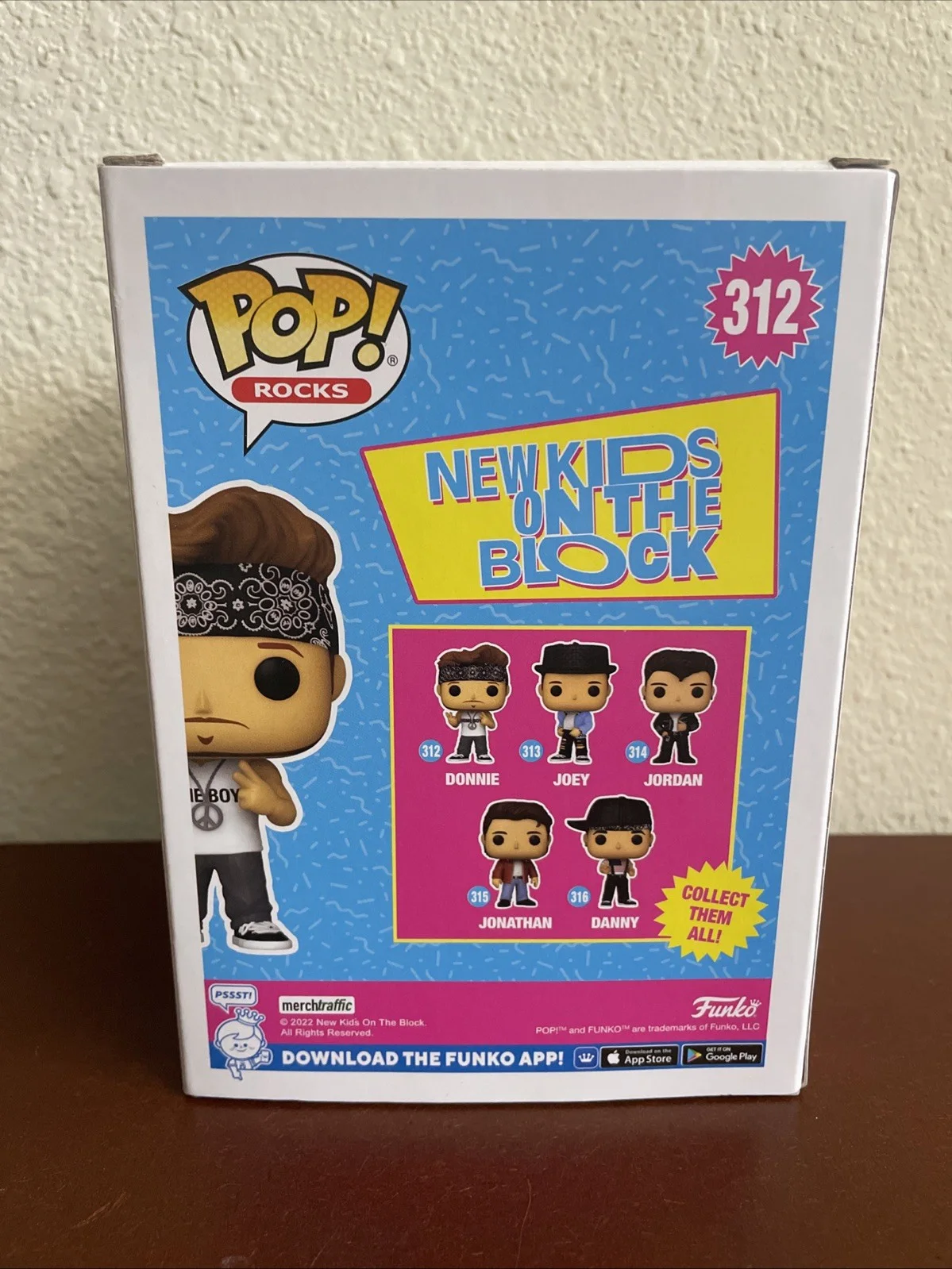 Donnie Wahlberg Signed Autograph New Kids On The Block Funko Pop 312 Beckett BAS, изображение 3