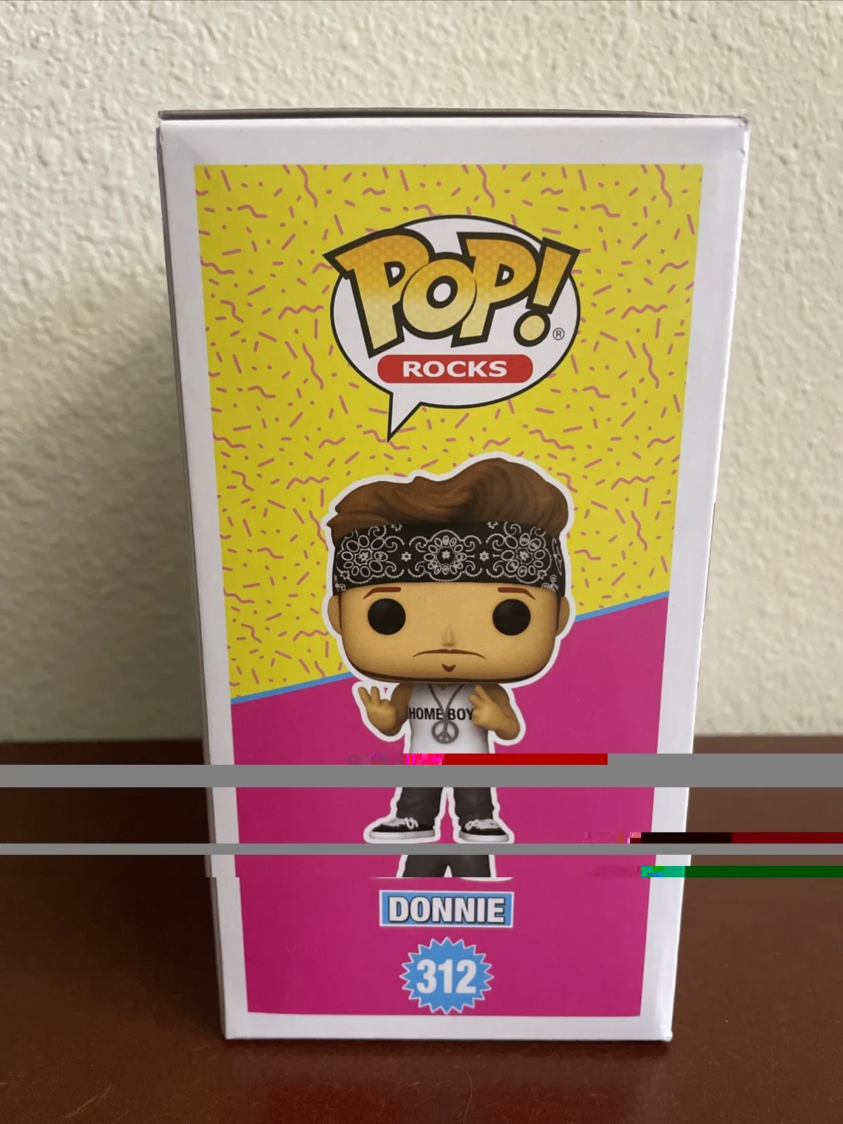 Donnie Wahlberg Signed Autograph New Kids On The Block Funko Pop 312 Beckett BAS, изображение 4