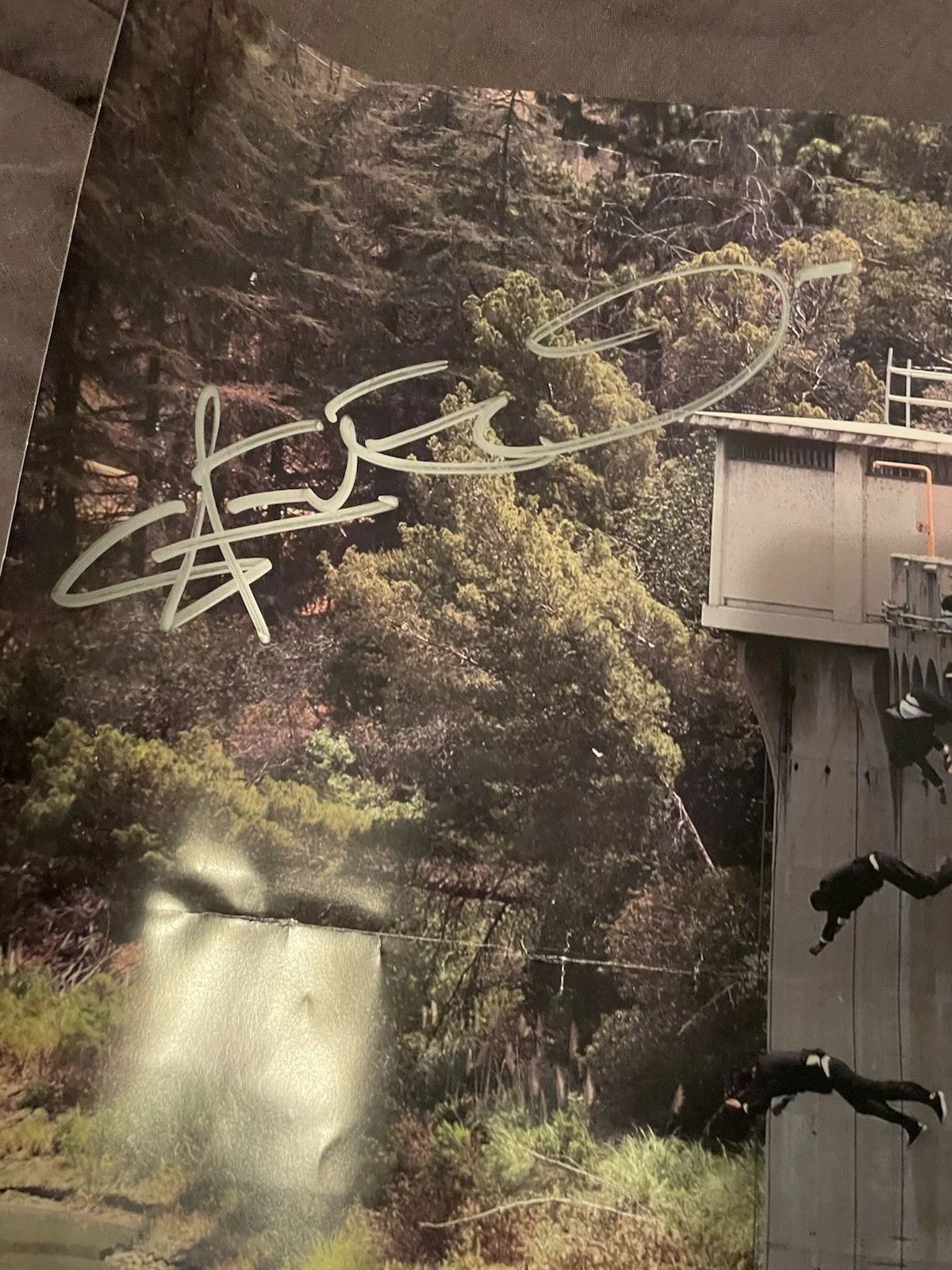 Steve-O — Steve-O Autograph Signed 23.50x13.50 Jump Poster Jackass Star Used Poster Rare, изображение 2