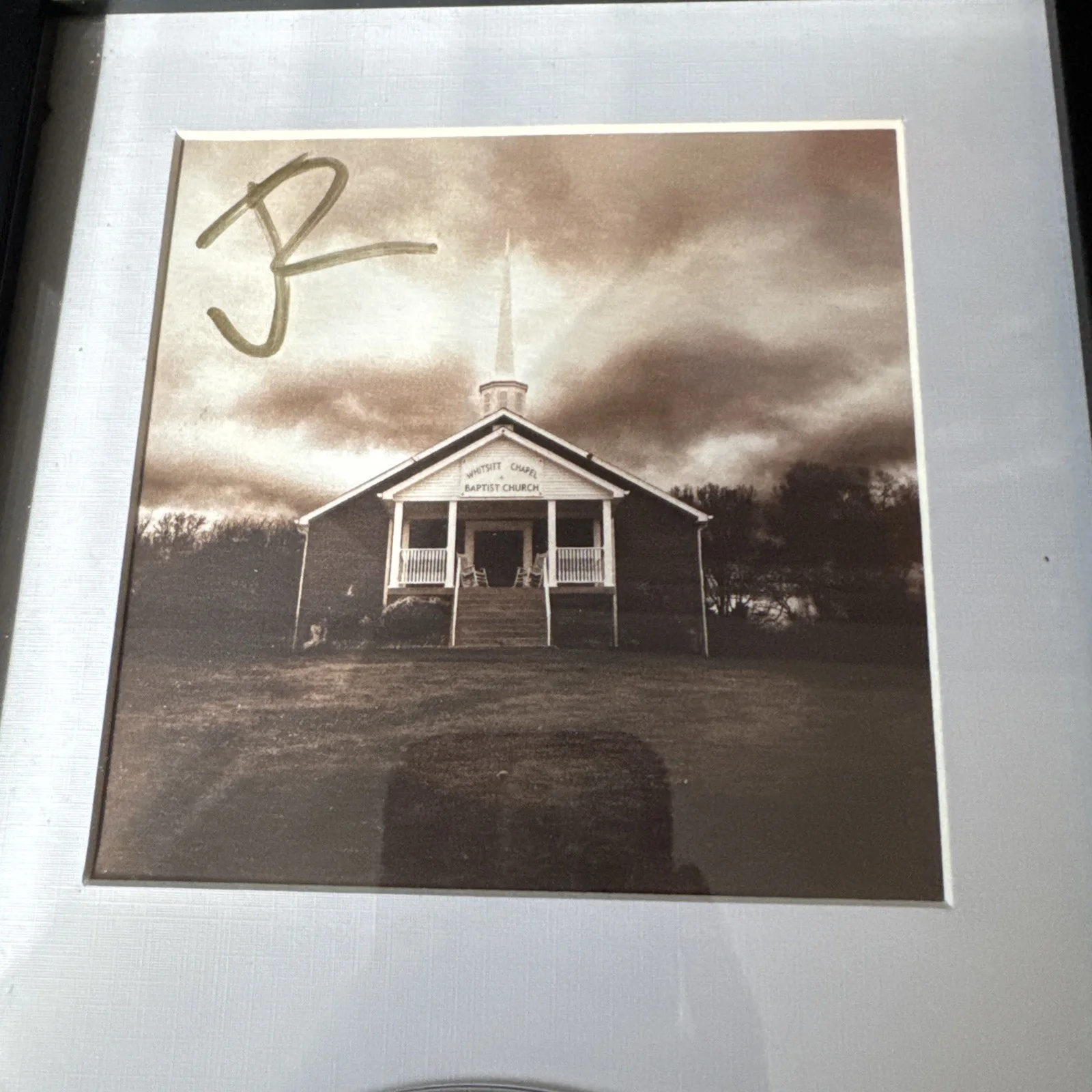 JELLY ROLL SIGNED AUTOGRAPH FRAMED CD Disc And Insert WHITSITT CHAPEL ALBUM, image 2