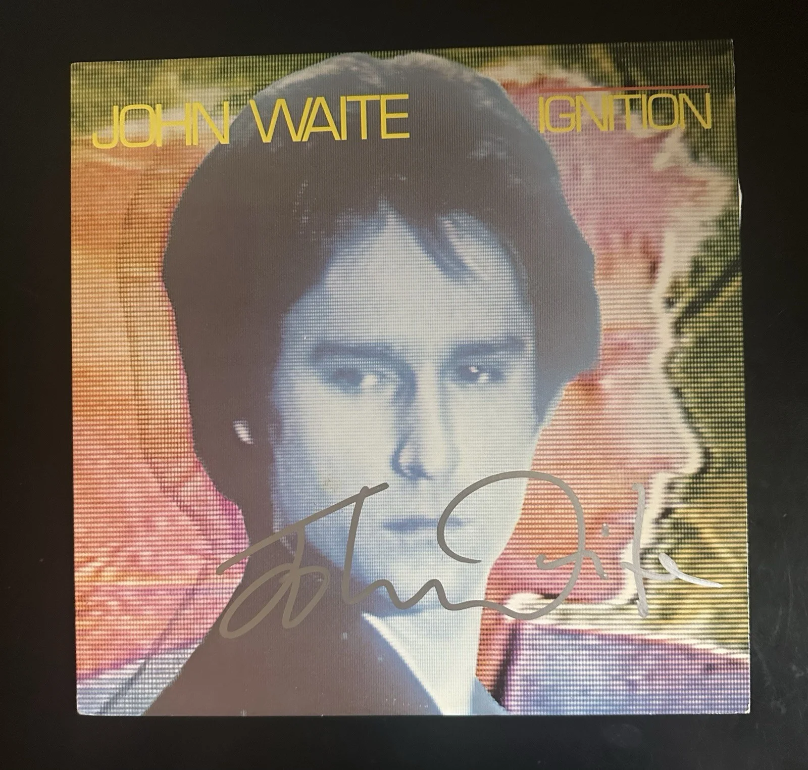 JOHN WAITE SIGNED IGNITION VINYL RECORD ALBUM LP EXACT VIDEO PROOF, изображение 4