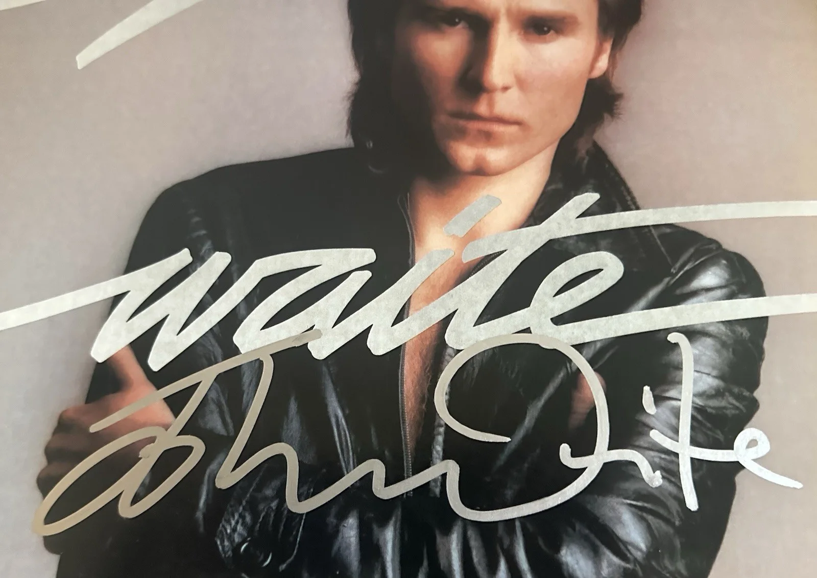 JOHN WAITE SIGNED IGNITION VINYL RECORD ALBUM LP EXACT VIDEO PROOF, image 5
