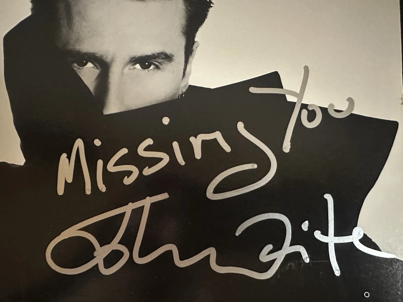 JOHN WAITE SIGNED NO BRAKES VINYL RECORD LP W/ MISSING YOU INSC. VIDEO PROOF, изображение 5