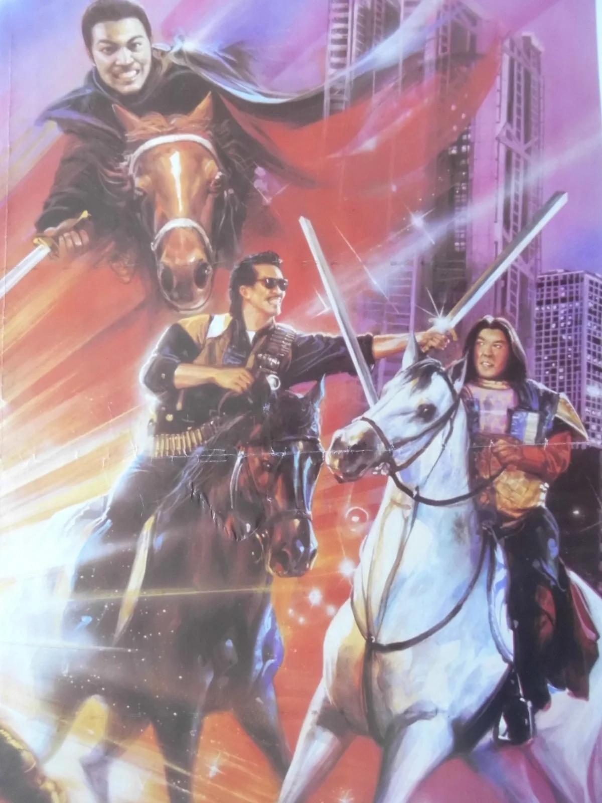 THE ICEMAN COMETH (1989) Thai poster YUEN BIAO, MAGGIE CHEUNG, image 3