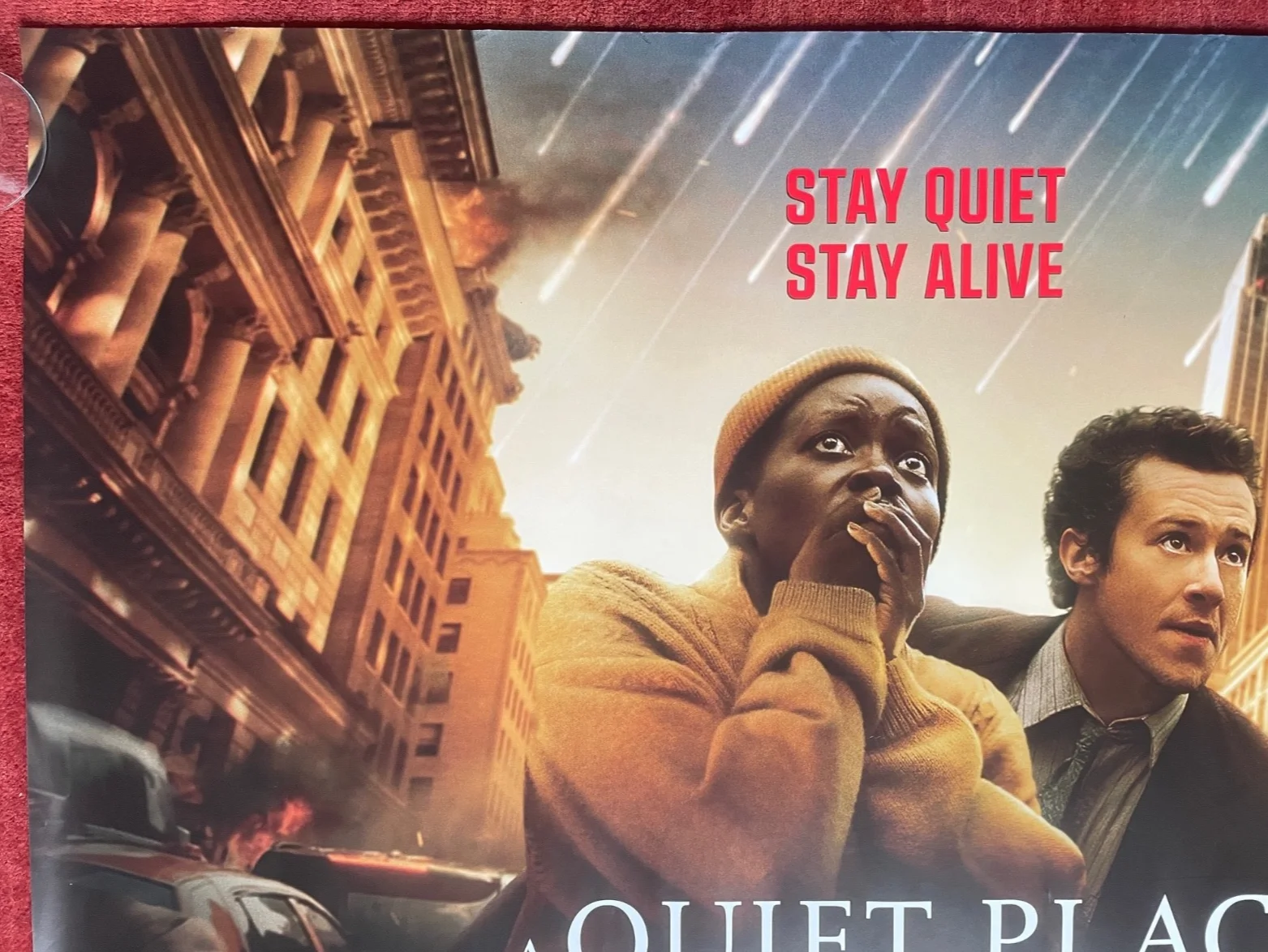 A QUIET PLACE: DAY ONE (2024) Two Original UK Quad Movie Posters Lupita Nyong'o, изображение 3