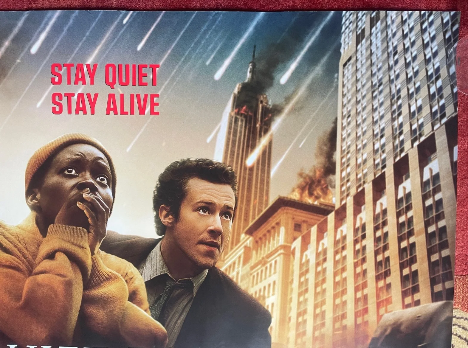 A QUIET PLACE: DAY ONE (2024) Two Original UK Quad Movie Posters Lupita Nyong'o, изображение 4