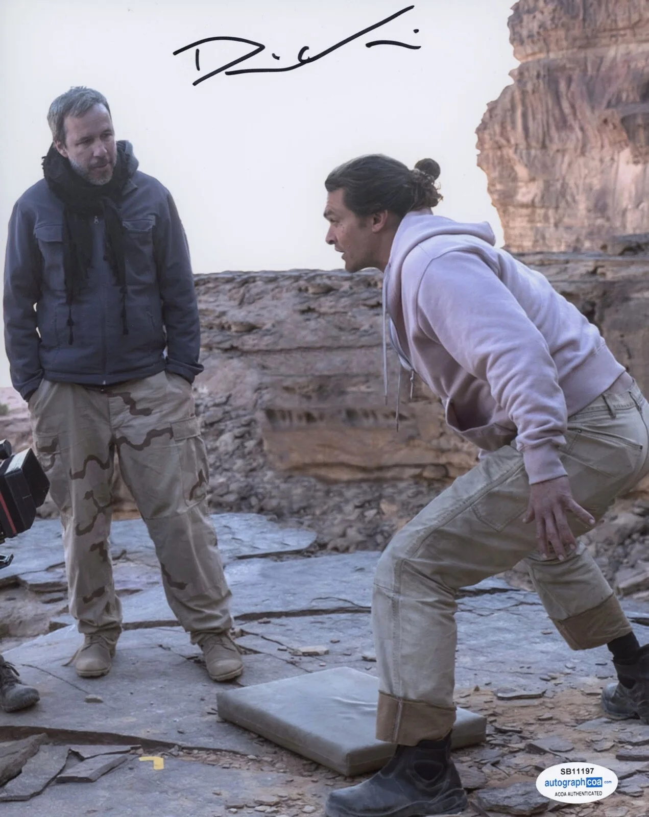 DENIS VILLENEUVE — Denis Villeneuve signed "DUNE" 8x10 Photo EXACT PROOF Jason Momoa Director ACOA, image 4