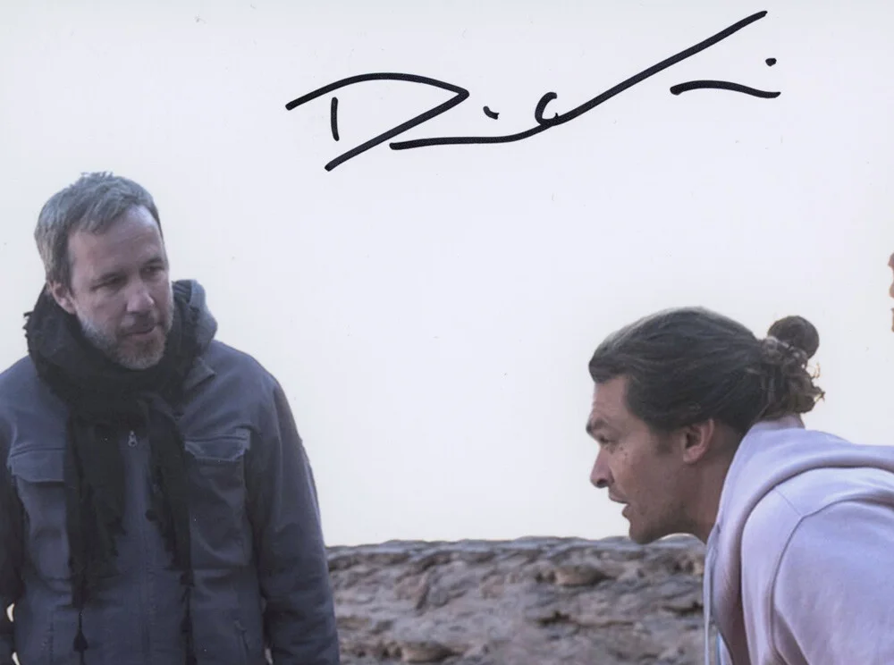 DENIS VILLENEUVE — Denis Villeneuve signed "DUNE" 8x10 Photo EXACT PROOF Jason Momoa Director ACOA, image 5