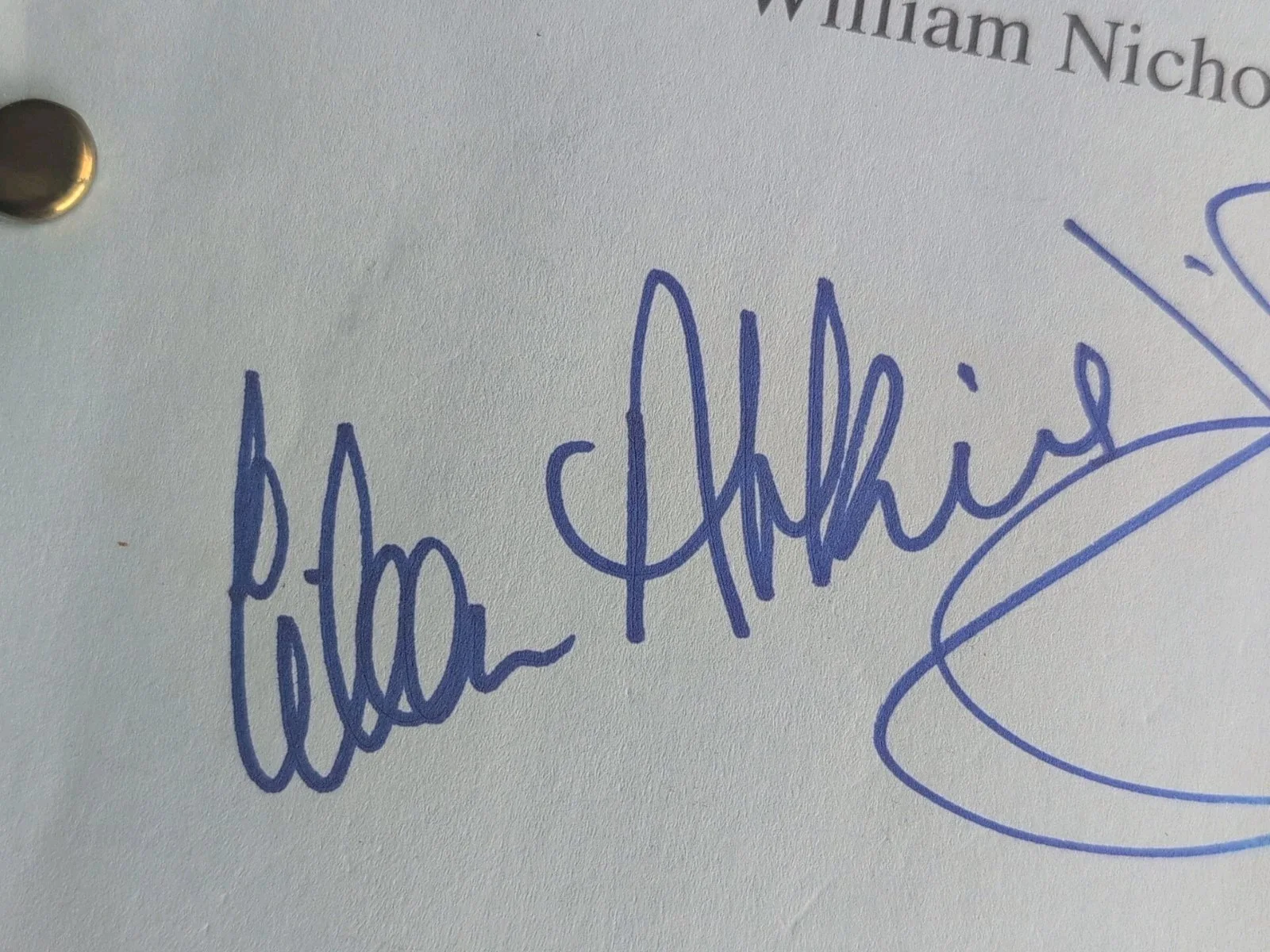 Eileen Atkins, Ben Chaplin, John Lithgow — The Retreat From Moscow Signed Broadway Script Eileen Atkins Ben Chaplin Lithgow, image 2