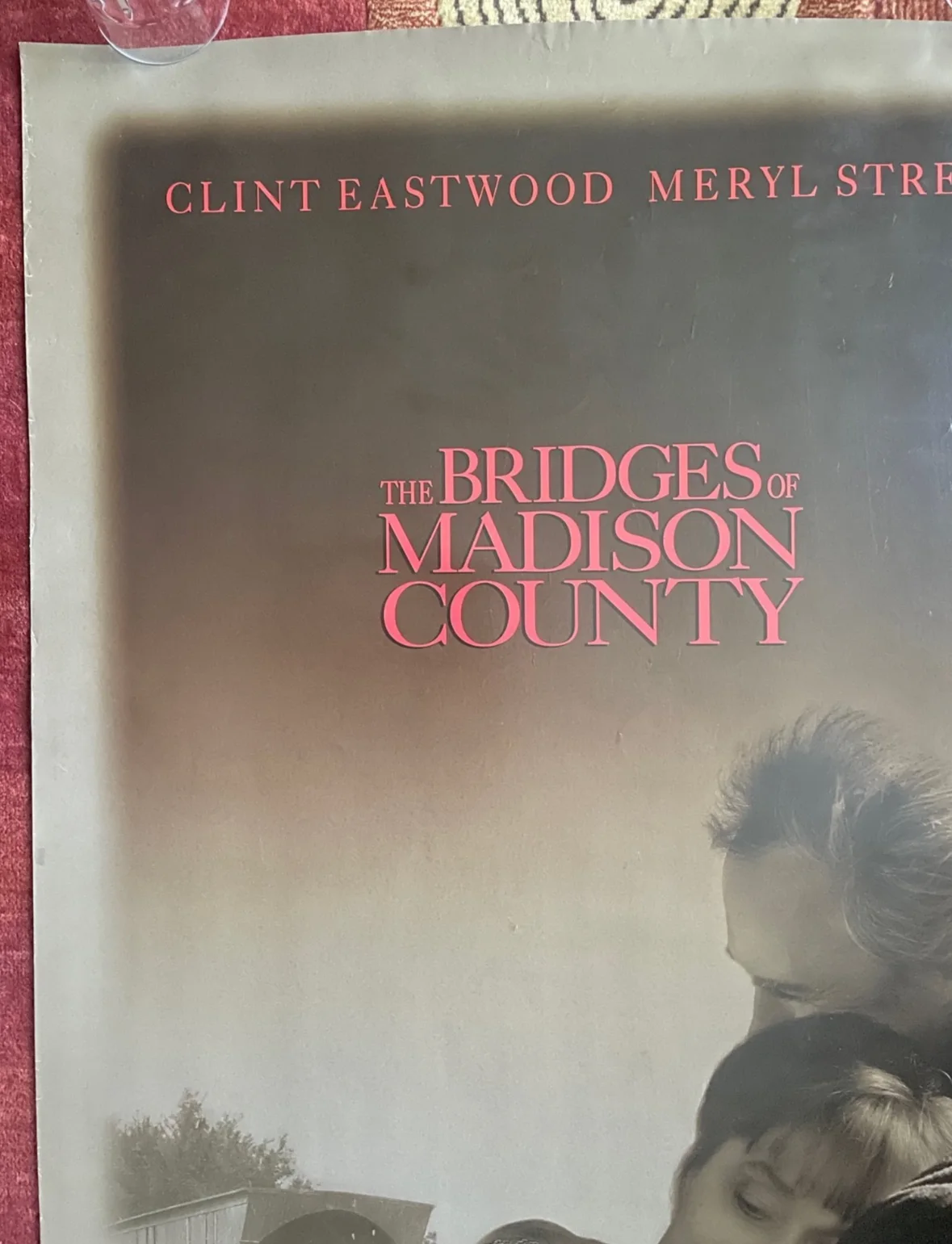 THE BRIDGES OF MADISON COUNTY (1995) Original UK One Sheet Movie Film Poster, изображение 2