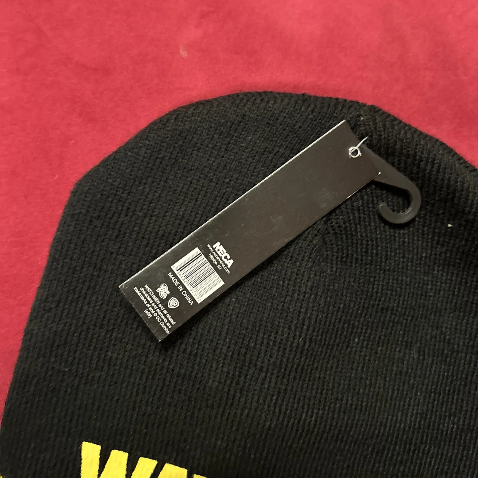 Dc comics Watchmen 2009 beanie Rare New With Tags, image 4