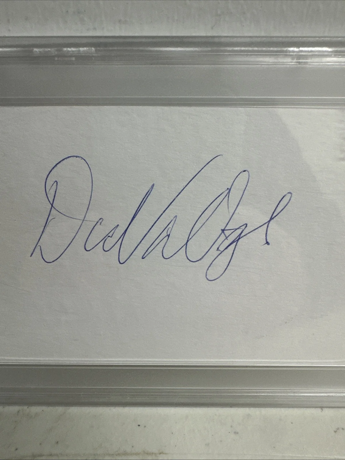 Dick Van Dyke — Dick Van Dyke Signed Autographed Cut Signature PSA /DNA Certified E, image 2