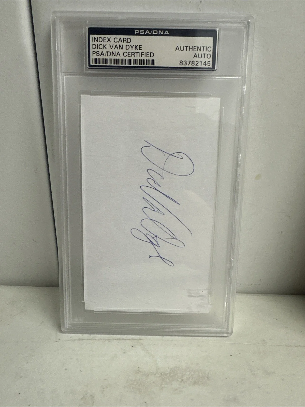 Dick Van Dyke — Dick Van Dyke Signed Autographed Cut Signature PSA /DNA Certified E, image 3