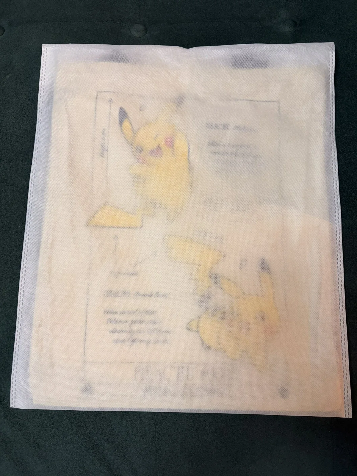 Pokémon x Natural History Museum Pikachu Tote Bag - In hand with Dust bag, изображение 2