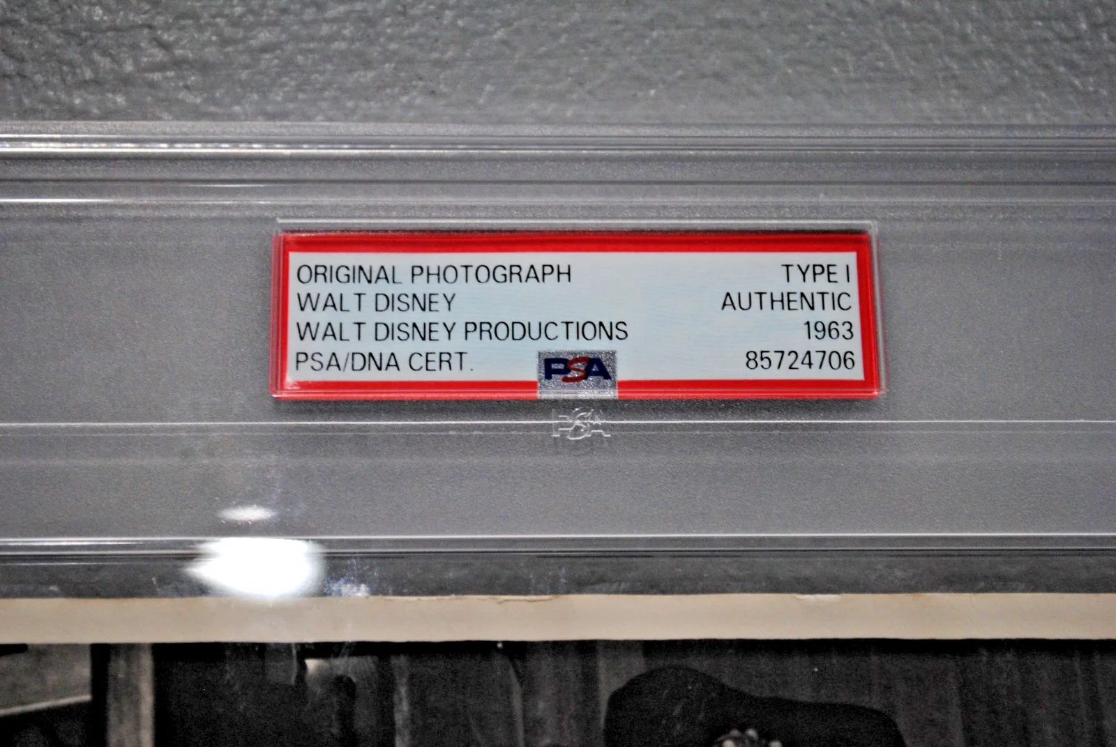 Walt Disney Signed Autograph Original Photo PSA DNA Encapsulated Auto Very RARE, изображение 4