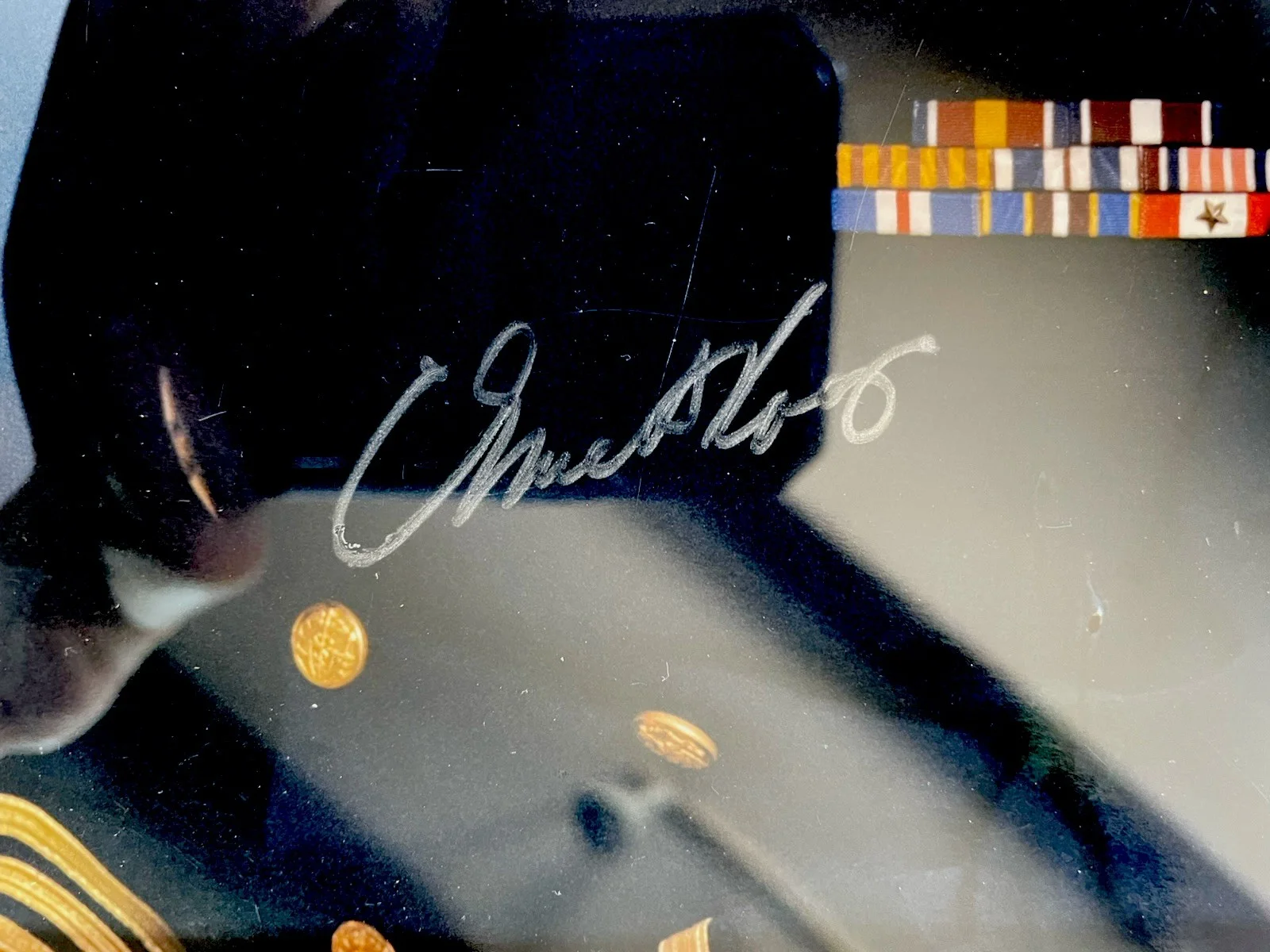 Robert Shapiro — VINTAGE SIGNED 8X10 PHOTO C EVERETT KOOP AUTOGRAPH US SURGEON GENERAL COA FRAME, image 2