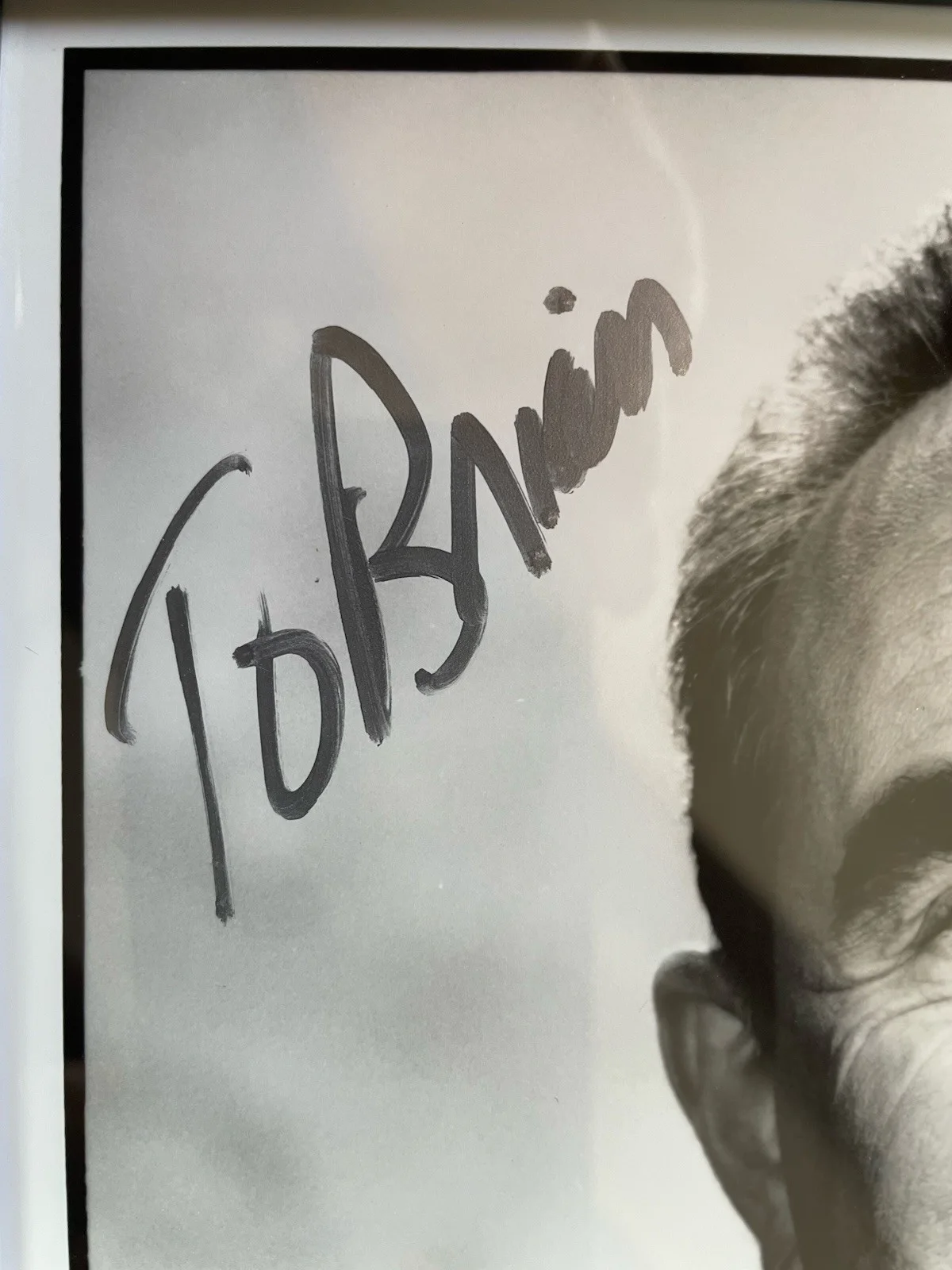 Robert Shapiro — VINTAGE SIGNED 8X10 PHOTO ROBERT SHAPIRO AUTOGRAPH OJ DEFENSE LAWYER COA & FRAME, изображение 2
