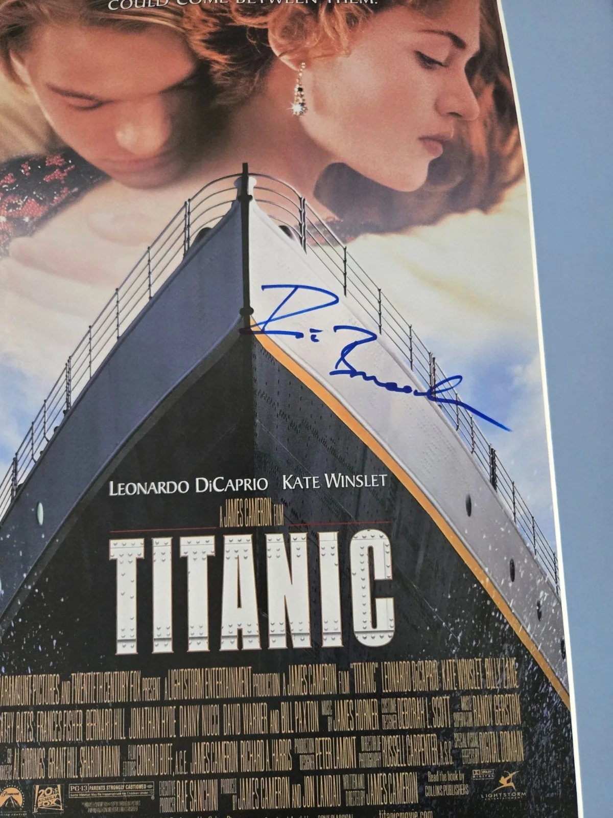 Eric Braeden Signed Titanic 16x20 Poster Display ICON John Jacob Astor IV, изображение 2