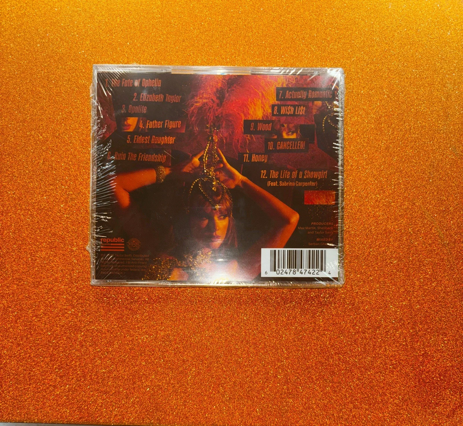 The Life of a Showgirl CD & Signed Booklet Autographed Original Music, изображение 3