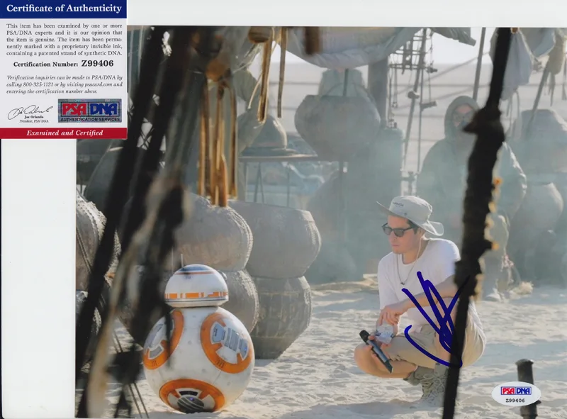 JJ Abrams — JJ Abrams Star Wars Director Signed Autograph 8x10 Photo PSA/DNA COA #6