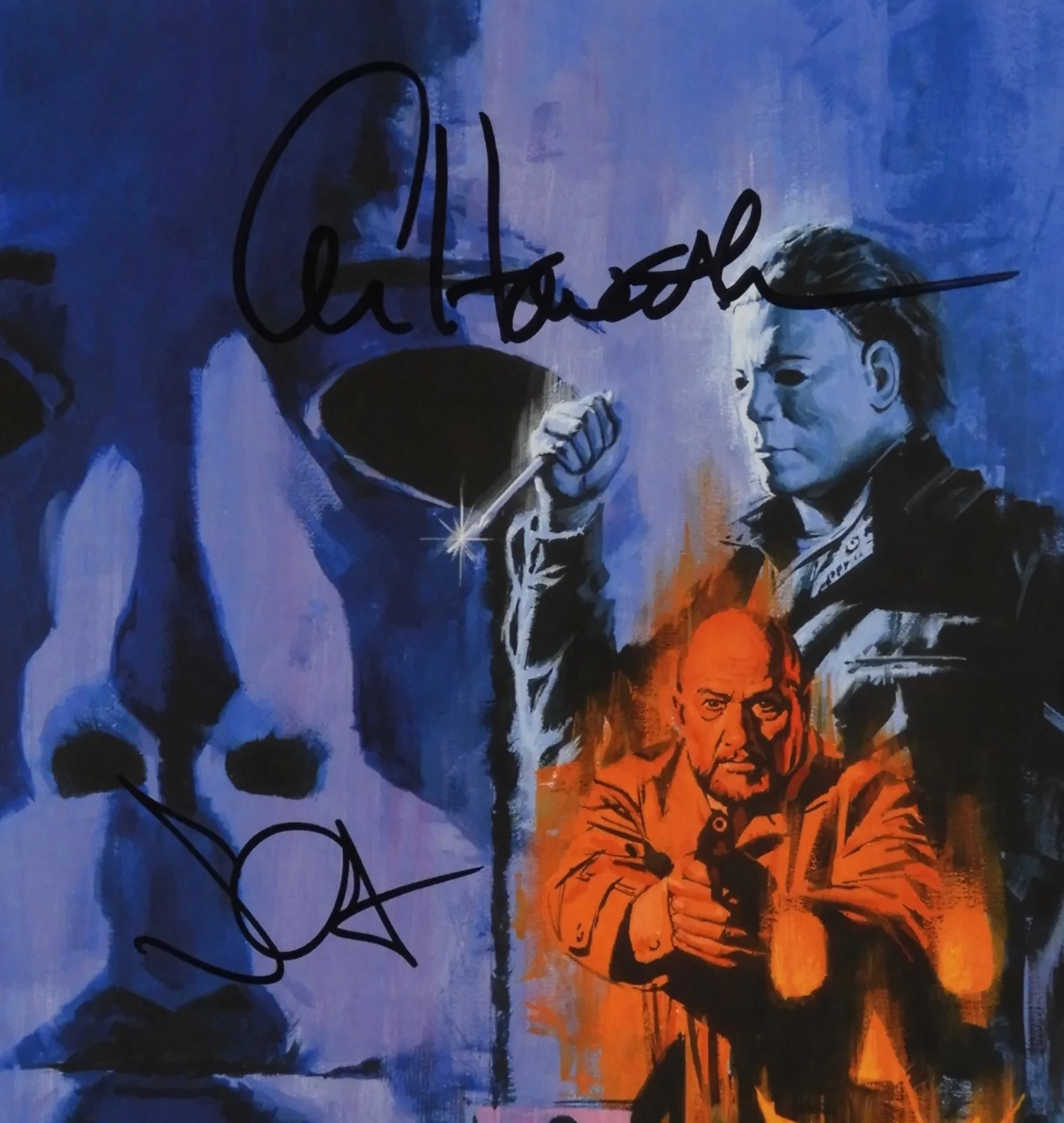 Halloween II JSA Signed Autograph Album Vinyl Mondo Soundtrack John Carpenter +, изображение 2