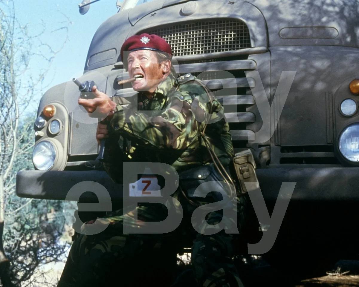 The Wild Geese (1978) Roger Moore 16x12 Photo Poster Print, image 4