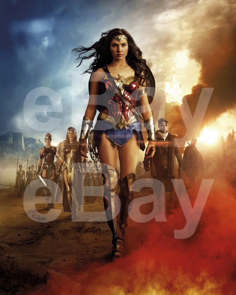 Wonder Woman (2017) Gal Gadot 16x12 Photo Poster Print, изображение 4