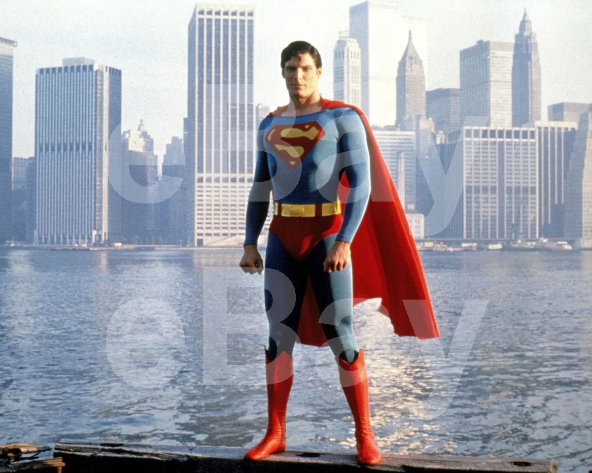 Superman The Movie (1978) Christopher Reeve 16x12 Photo Poster Print, изображение 4