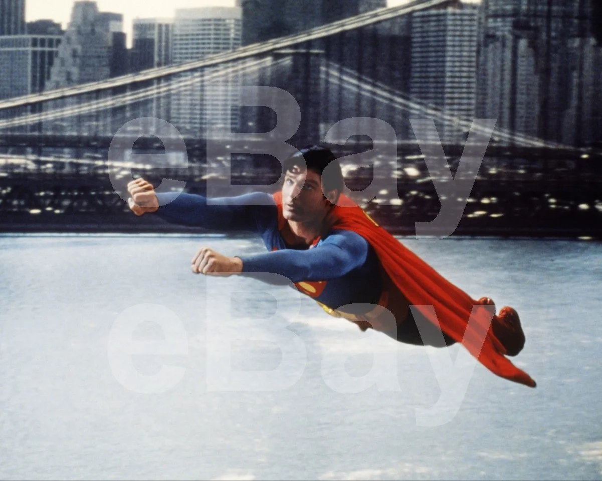 Superman The Movie (1978) Christopher Reeve 16x12 Photo Poster Print, image 4