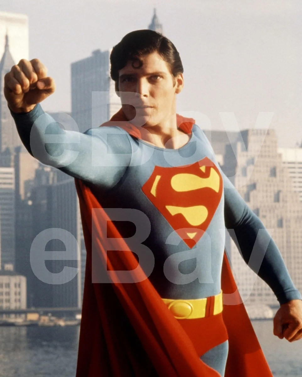 Superman The Movie (1978) Christopher Reeve 16x12 Photo Poster Print, изображение 4