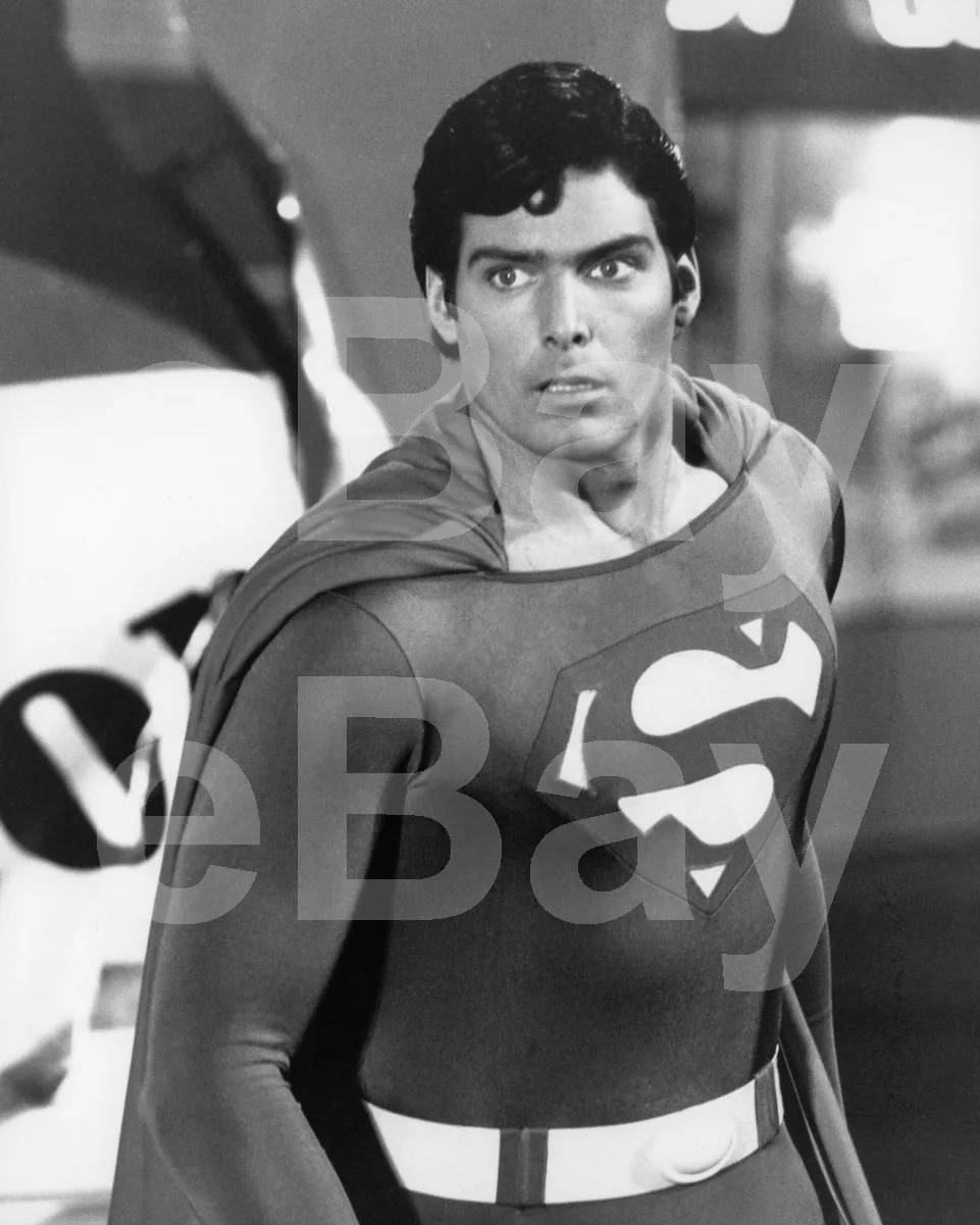 Superman The Movie (1978) Christopher Reeve 16x12 Photo Poster Print, изображение 4