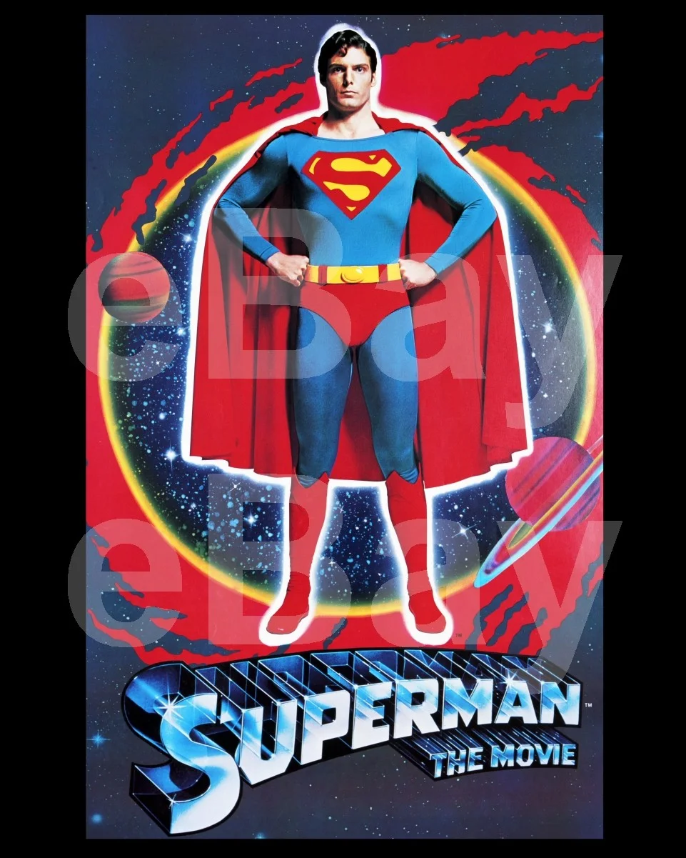 Superman The Movie (1978) Poster Print 16x12 Photo Poster Print, изображение 4