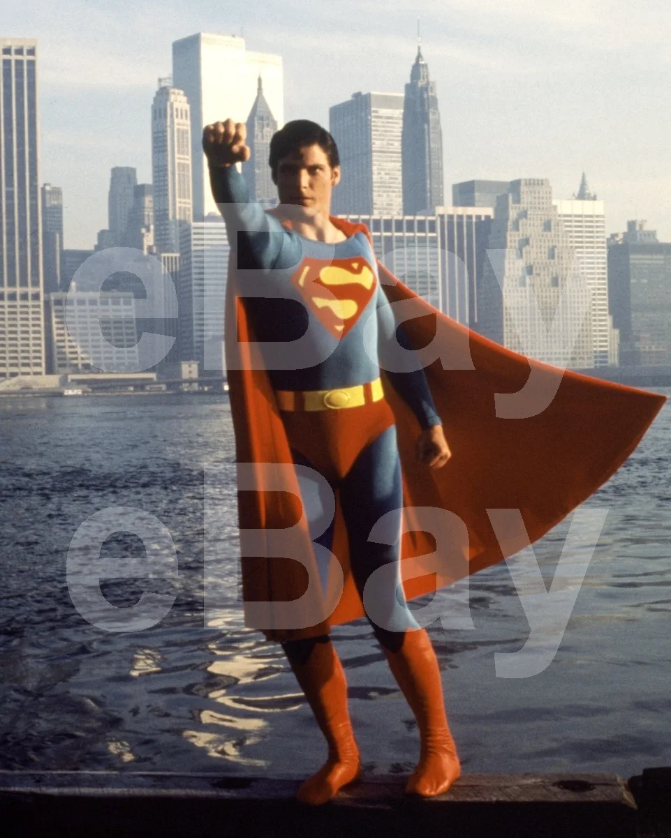 Superman The Movie (1978) Christopher Reeve 16x12 Photo Poster Print, изображение 4