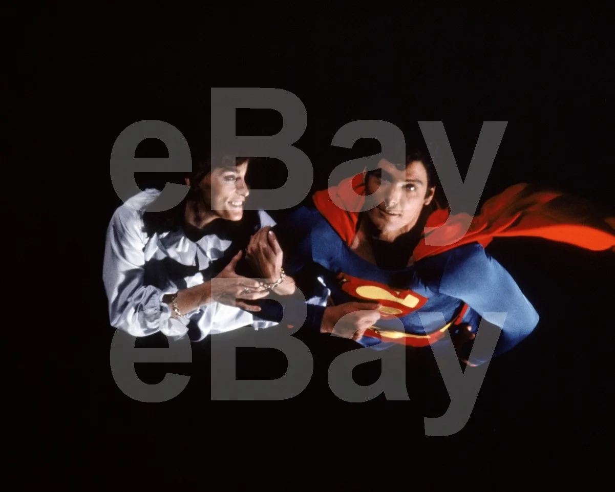 Superman The Movie (1978) Margot Kidder, Christopher Reeve 16x12 Photo Poster, изображение 4