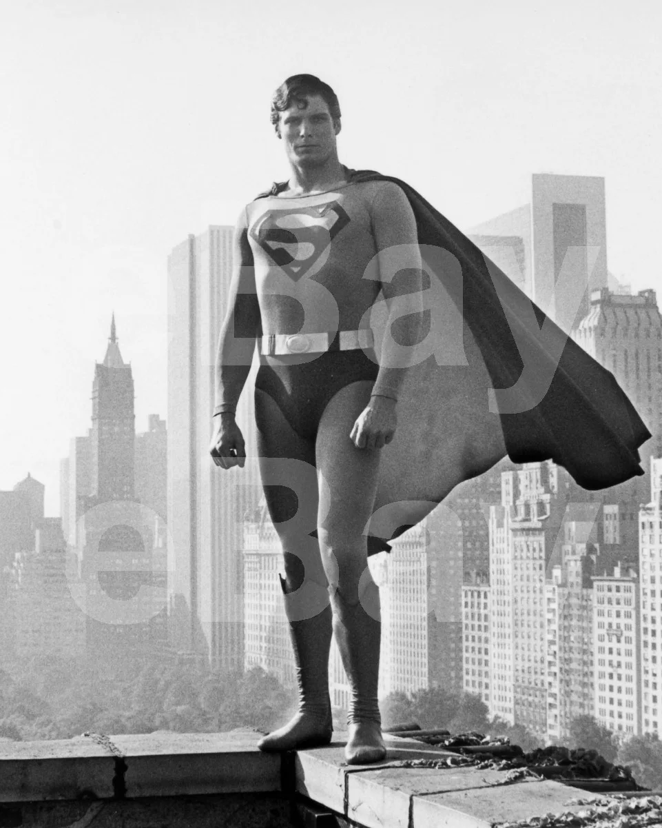 Superman The Movie (1978) Christopher Reeve 16x12 Photo Poster Print, изображение 4