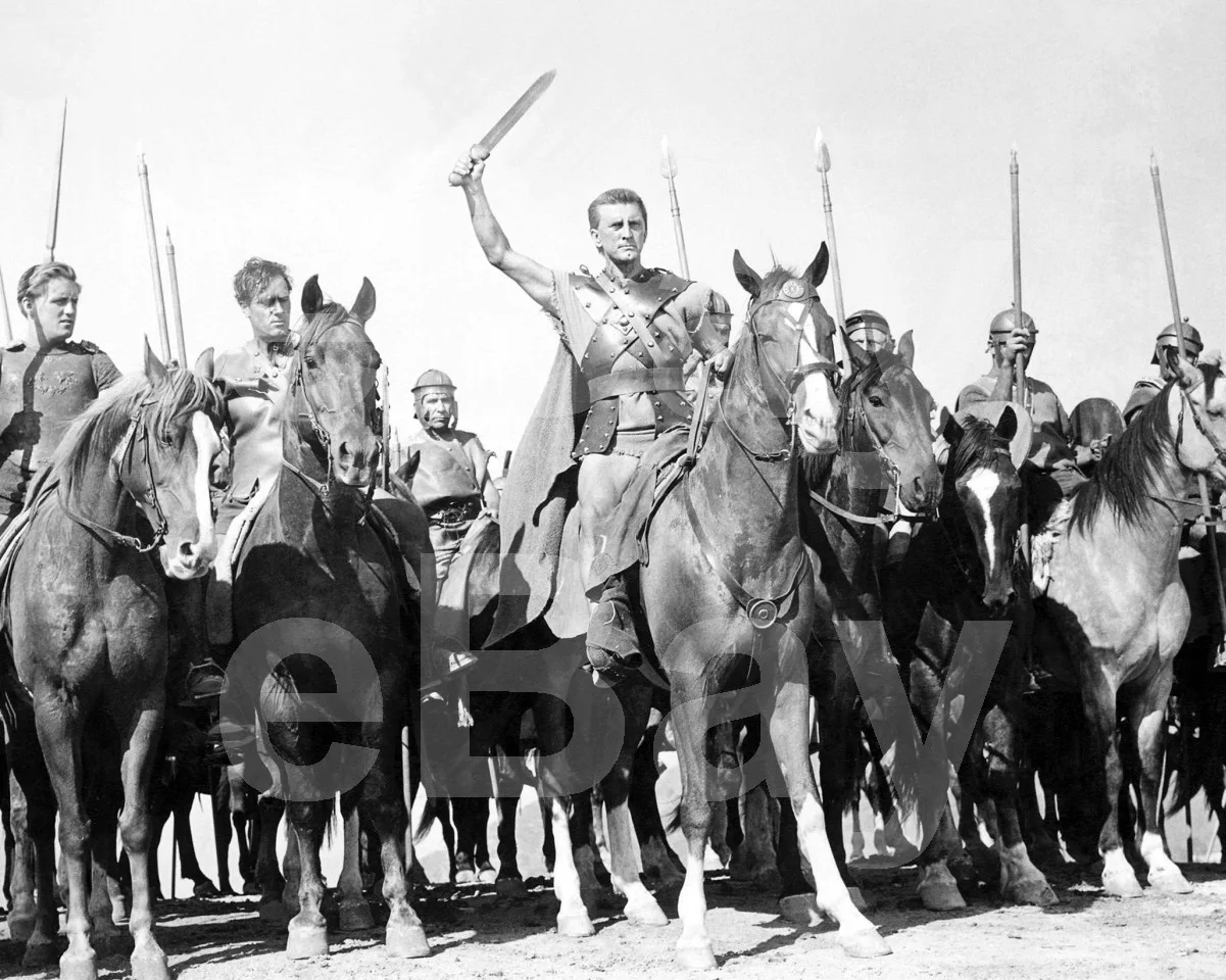 Spartacus (1960) Kirk Douglas, 16x12 Photo Poster Print, изображение 4