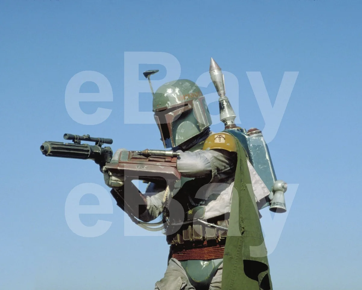 Star Wars Return of the Jedi (1983) Jeremy Bulloch "Boba Fett" 16x12 Photo, изображение 4