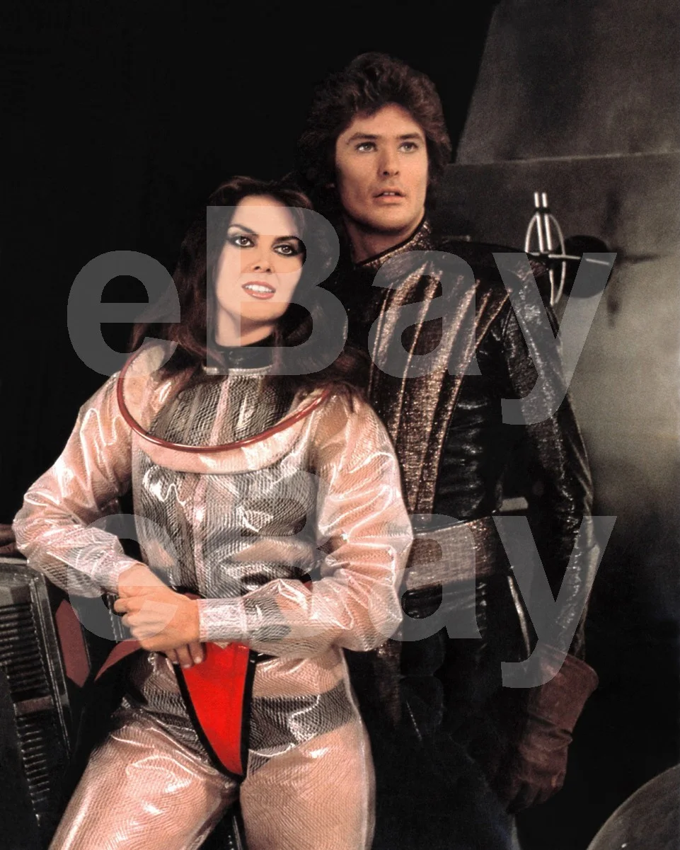 Star Crash (1978) Caroline Munro, David Hasselhoff 16x12 Photo Poster Print, изображение 4