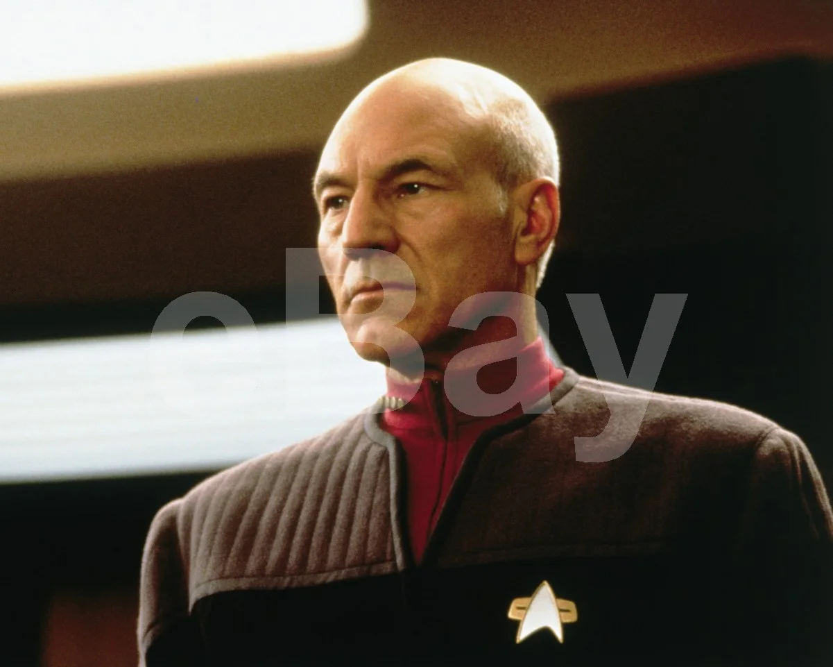 Star Trek First Contact (1996) Patrick Stewart 16x12 Photo Poster Print, изображение 4